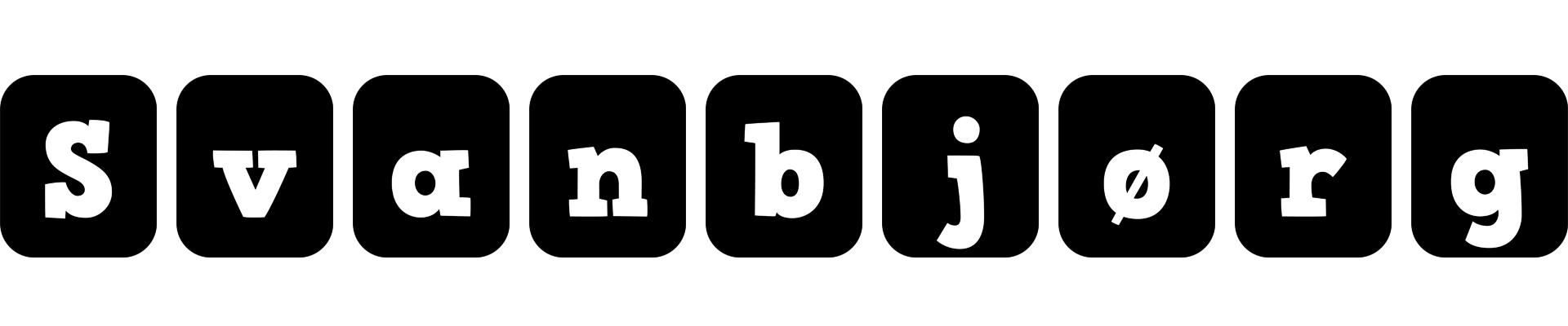 Svanbjørg box logo