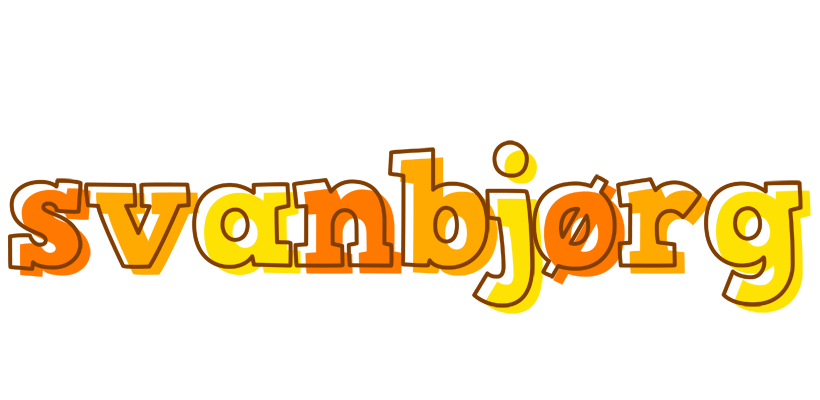 Svanbjørg desert logo