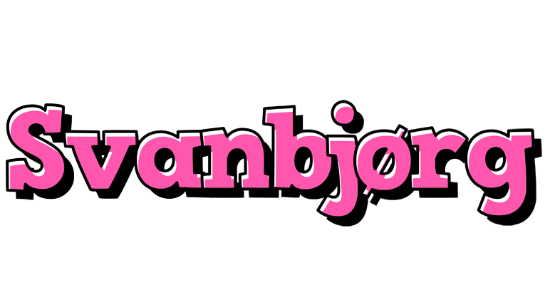 Svanbjørg girlish logo