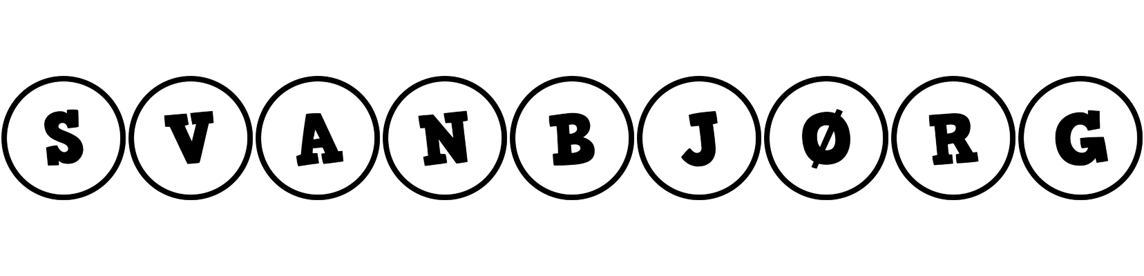 Svanbjørg handy logo