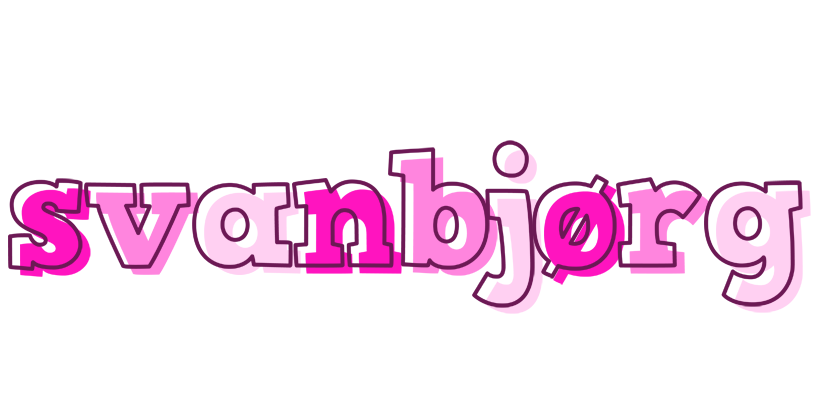 Svanbjørg hello logo