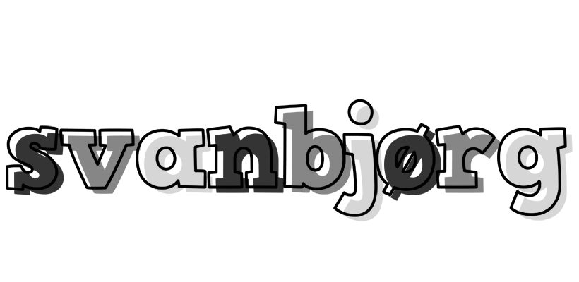 Svanbjørg night logo
