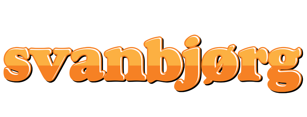 Svanbjørg orange logo