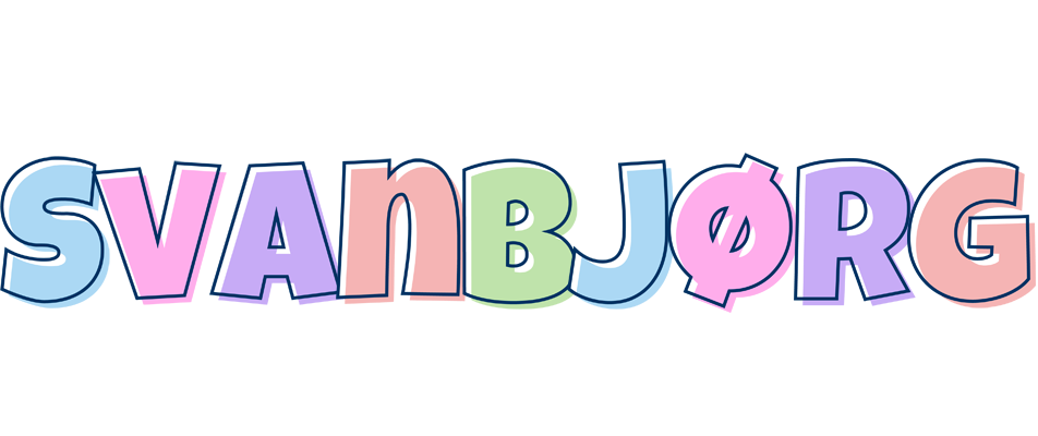 Svanbjørg pastel logo
