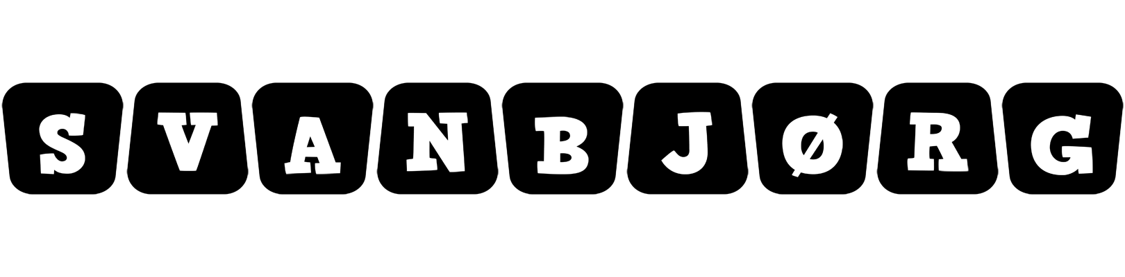 Svanbjørg racing logo