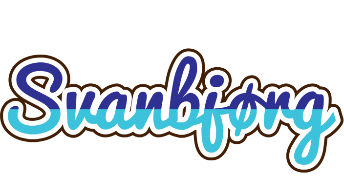 Svanbjørg raining logo