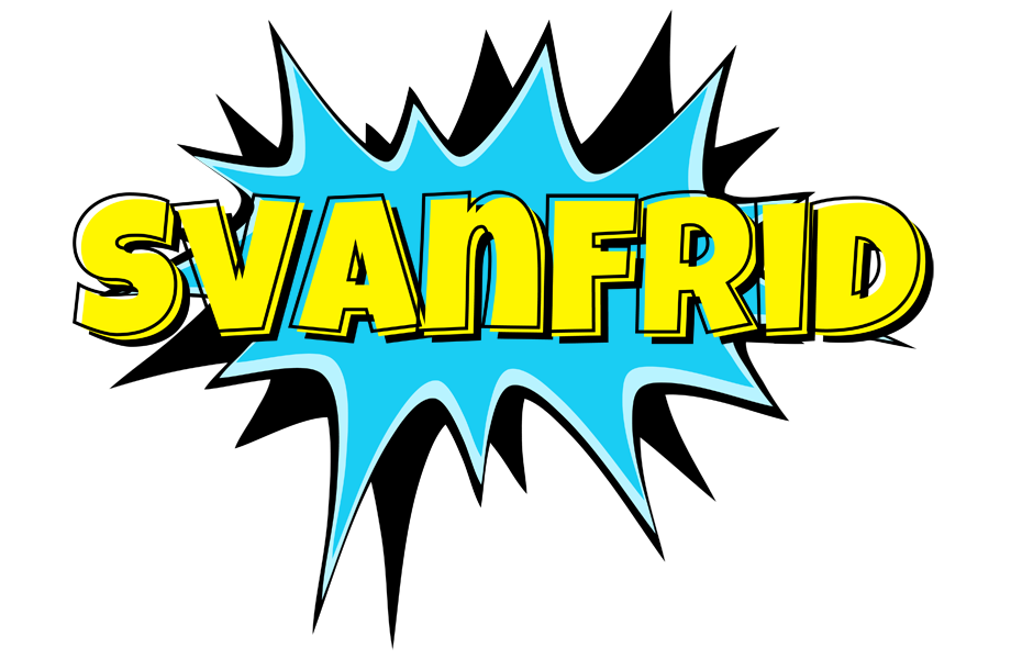 Svanfrid amazing logo