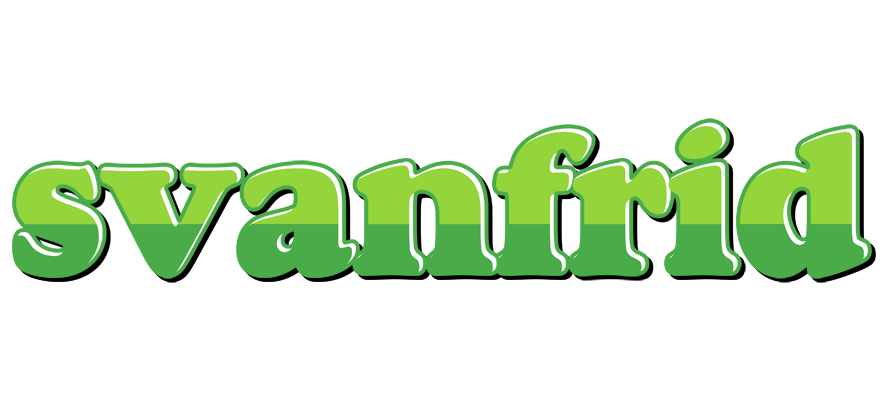 Svanfrid apple logo