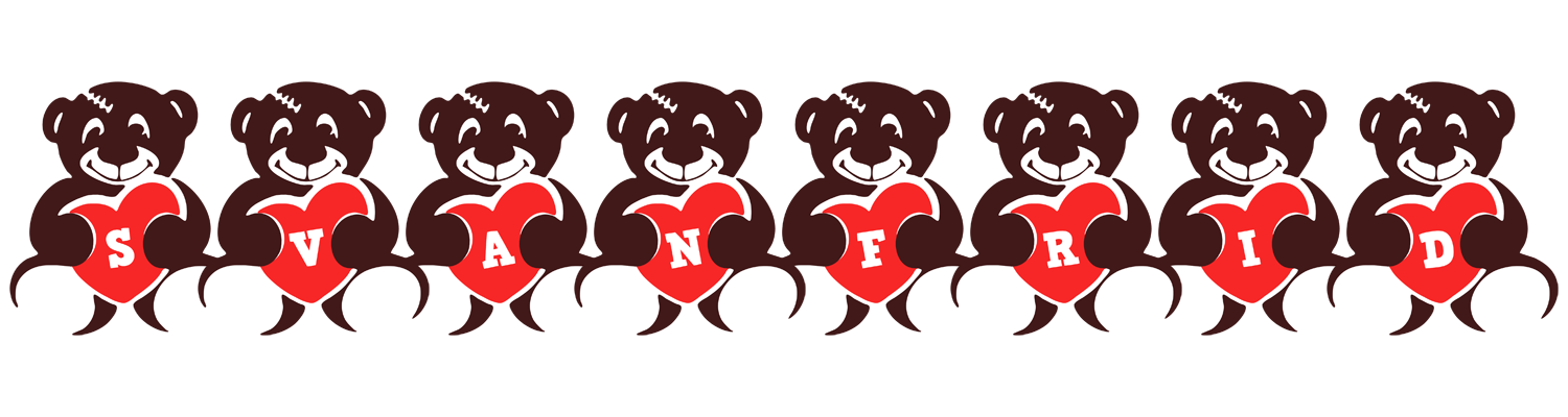 Svanfrid bear logo