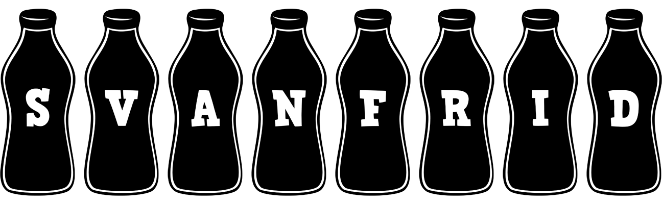 Svanfrid bottle logo