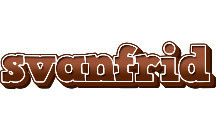 Svanfrid brownie logo