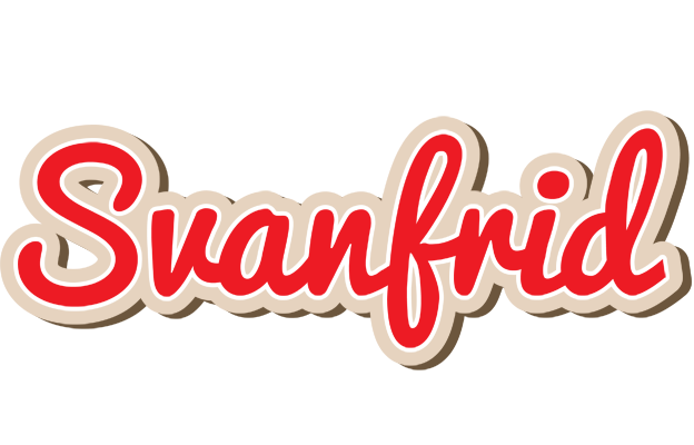 Svanfrid chocolate logo