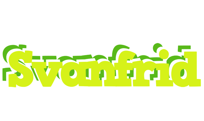 Svanfrid citrus logo