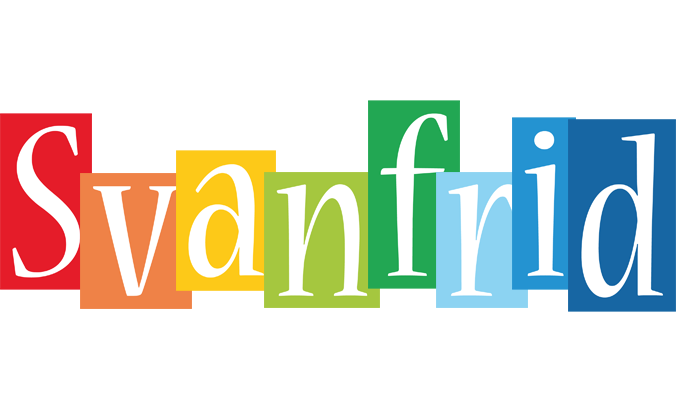 Svanfrid colors logo