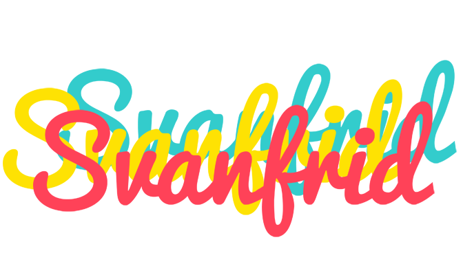 Svanfrid disco logo