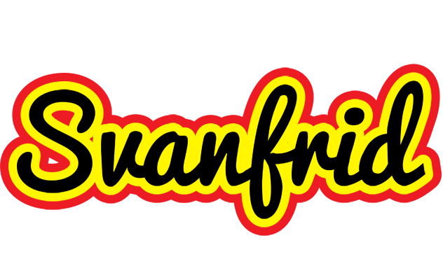 Svanfrid flaming logo