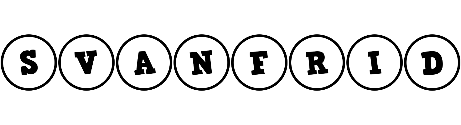 Svanfrid handy logo