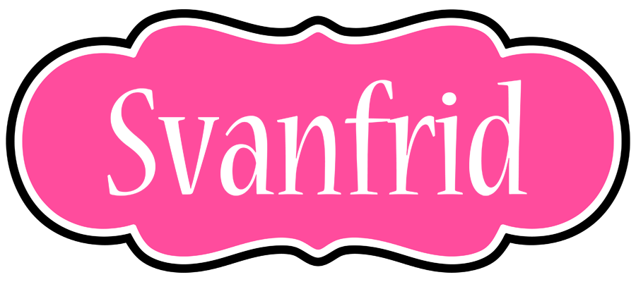 Svanfrid invitation logo