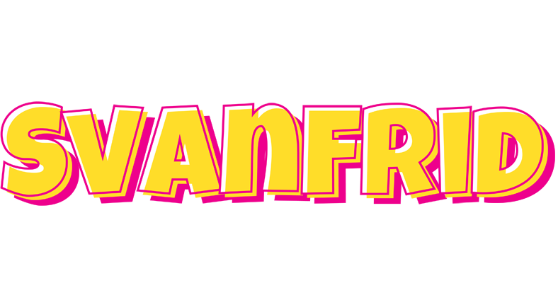Svanfrid kaboom logo