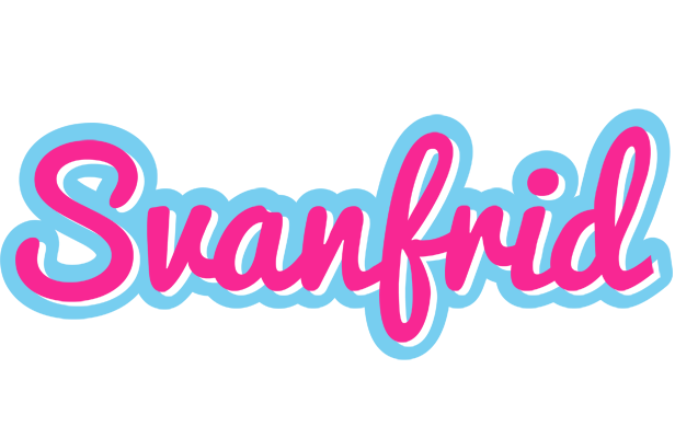 Svanfrid popstar logo