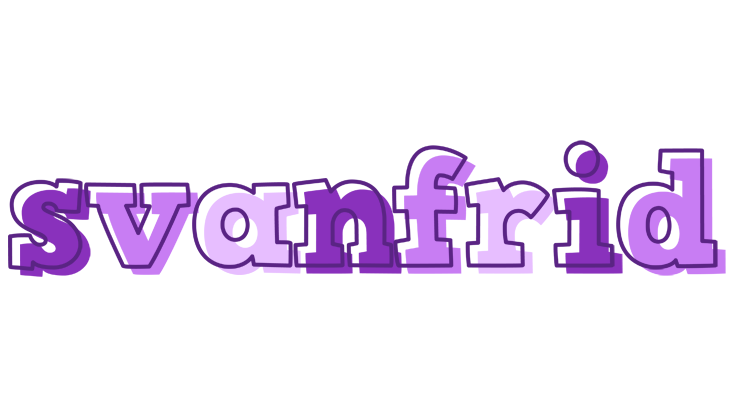 Svanfrid sensual logo