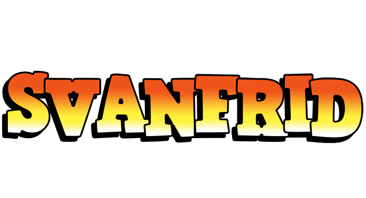 Svanfrid sunset logo
