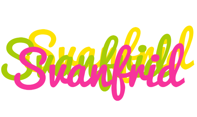Svanfrid sweets logo