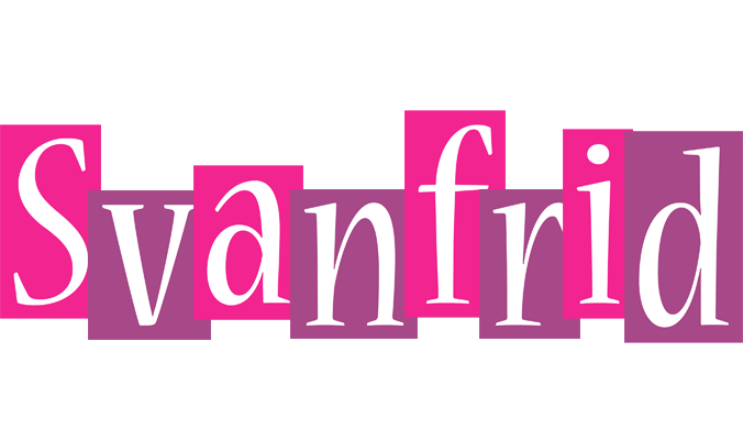 Svanfrid whine logo
