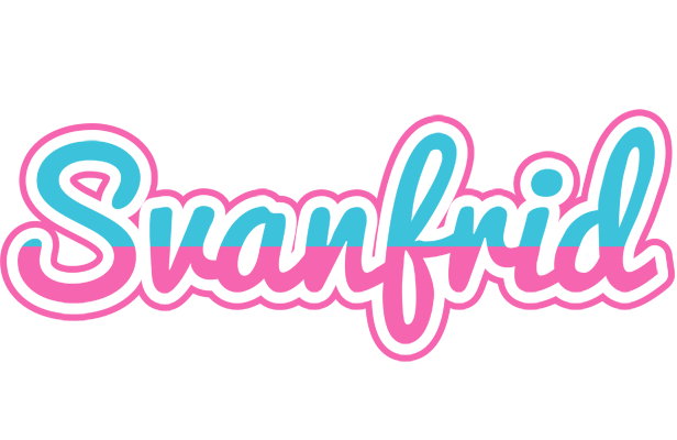 Svanfrid woman logo