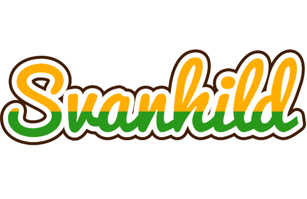 Svanhild banana logo