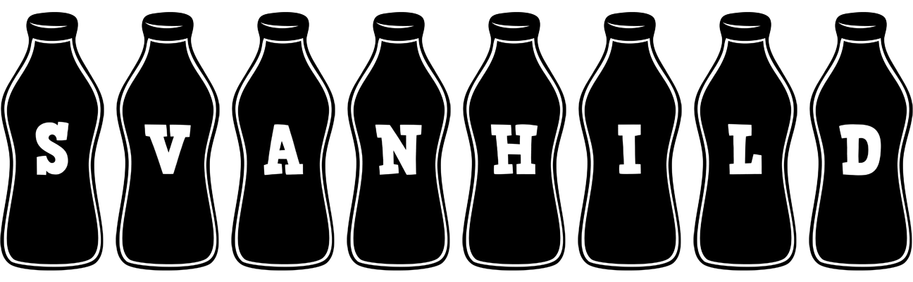 Svanhild bottle logo