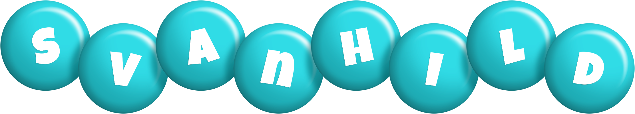Svanhild candy-azur logo