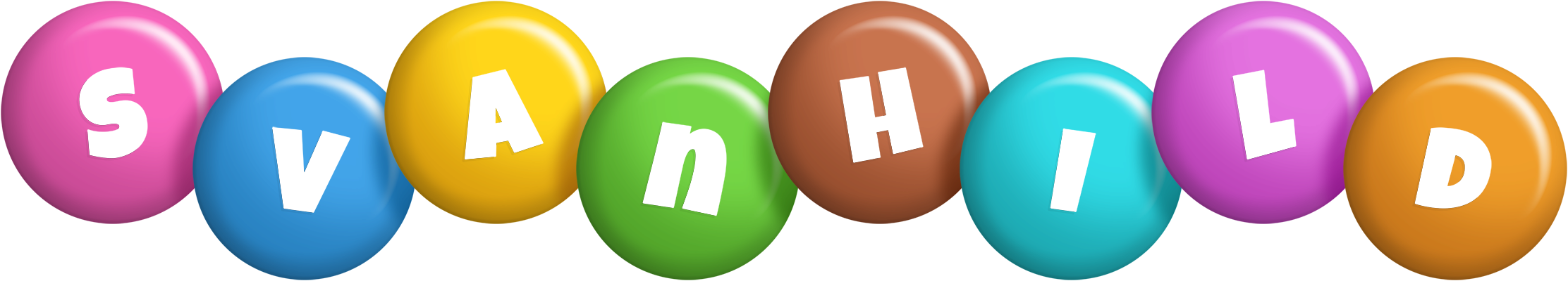 Svanhild candy logo