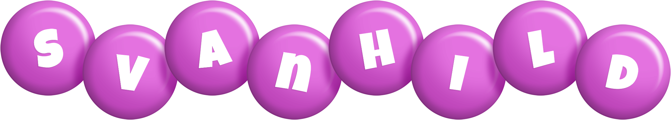 Svanhild candy-purple logo
