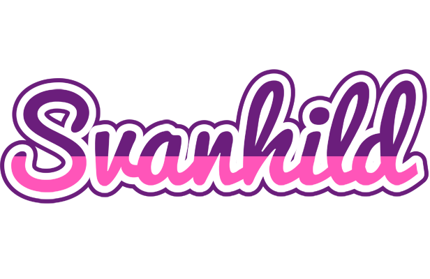 Svanhild cheerful logo