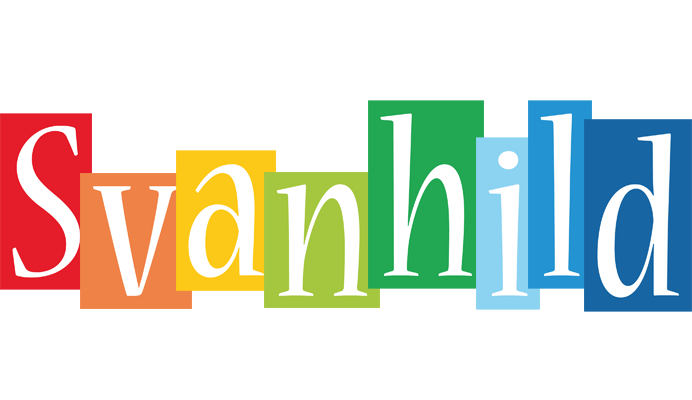 Svanhild colors logo