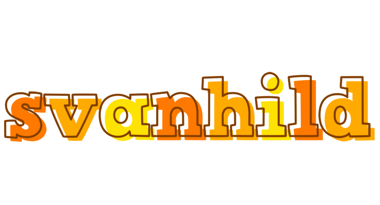 Svanhild desert logo