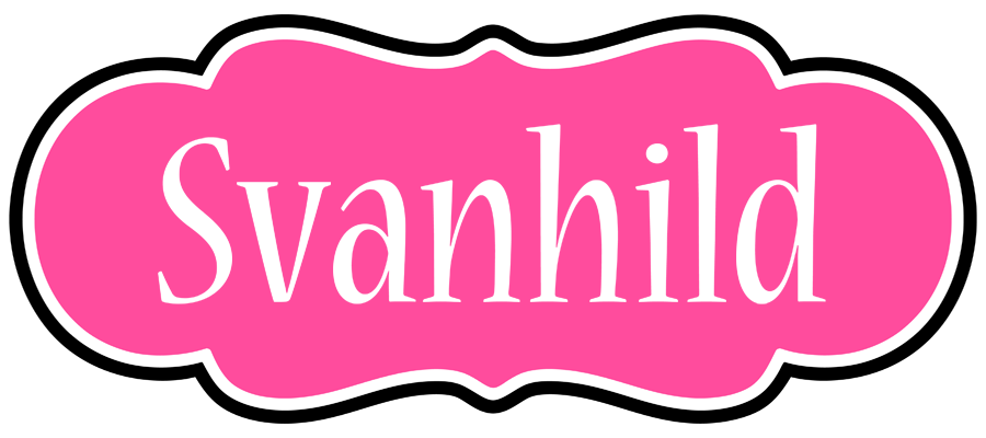 Svanhild invitation logo