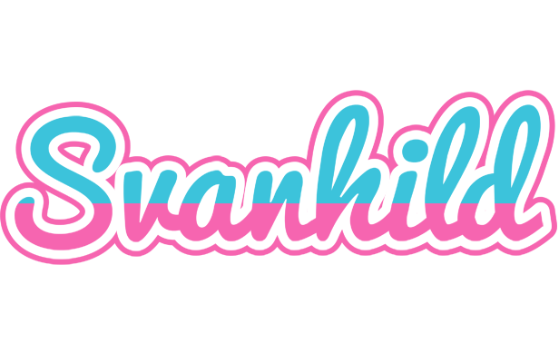 Svanhild woman logo