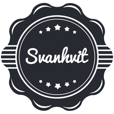 Svanhvit badge logo