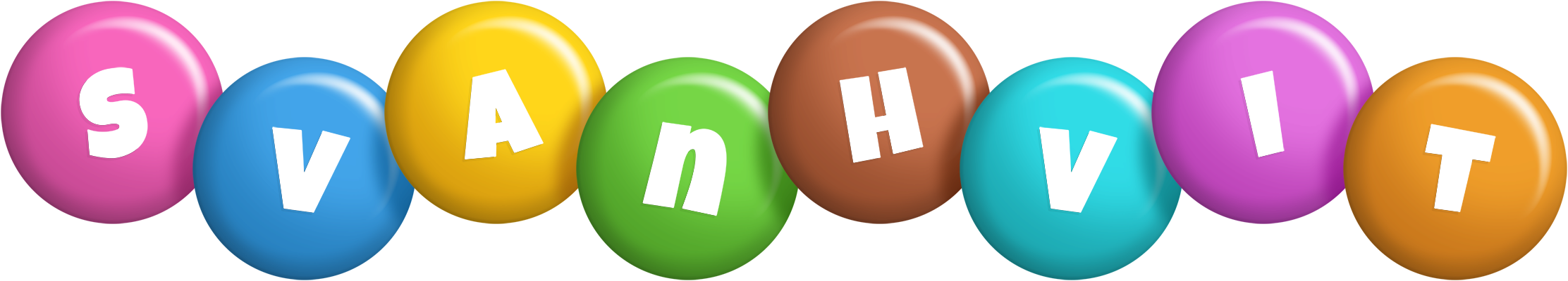 Svanhvit candy logo