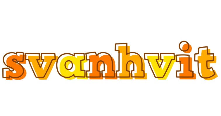 Svanhvit desert logo
