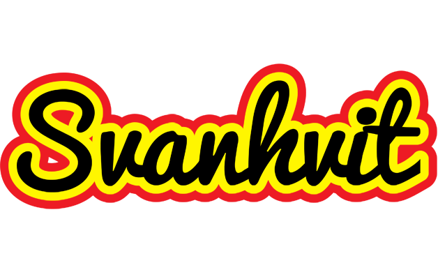 Svanhvit flaming logo