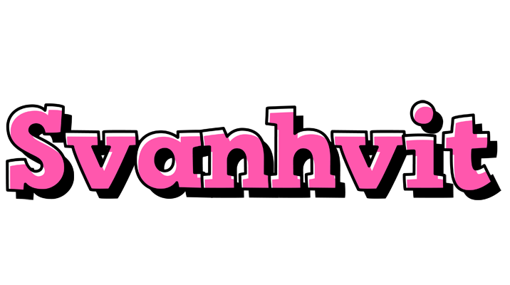 Svanhvit girlish logo