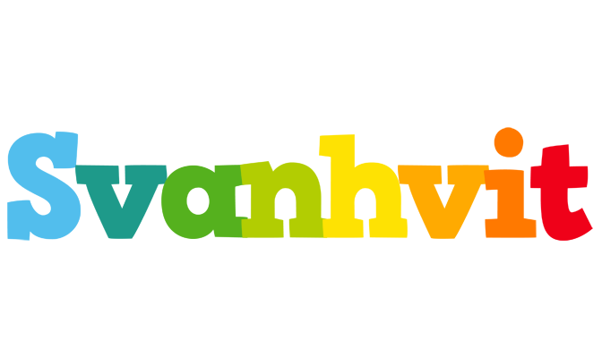 Svanhvit rainbows logo