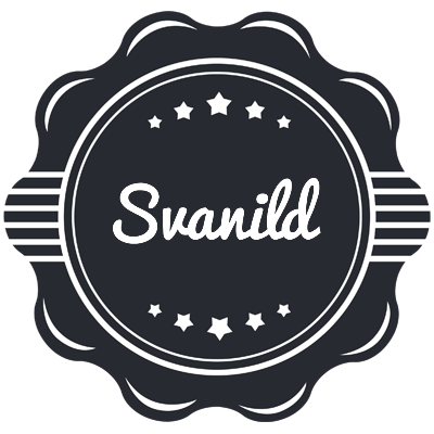 Svanild badge logo