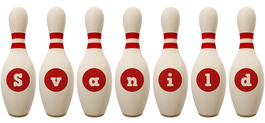 Svanild bowling-pin logo