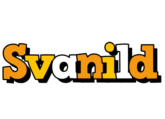 Svanild cartoon logo