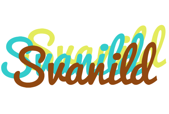Svanild cupcake logo