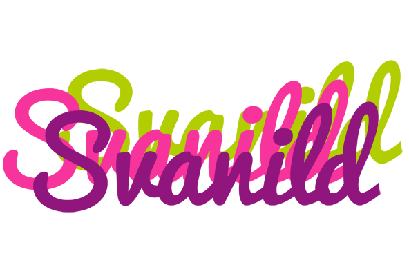 Svanild flowers logo